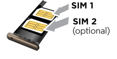 Gaveta do Chip Moto E5 Plus (XT1924) Original