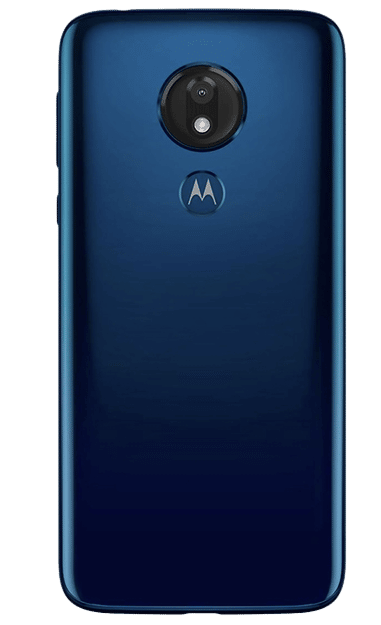 Painel Traseiro Moto G7 Power Azul