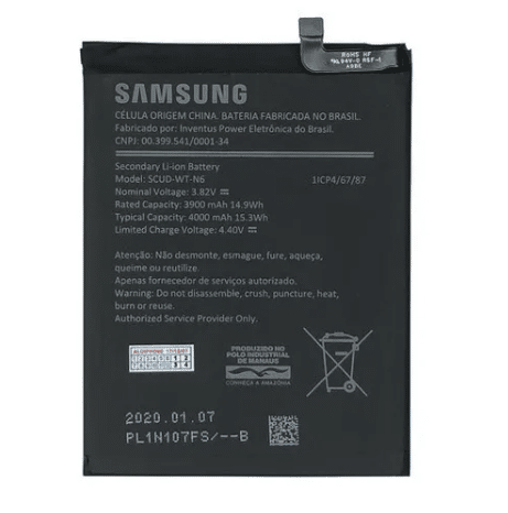 Troca De Bateria A10S (A107) Original