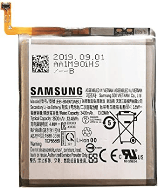 Troca de Bateria Note 10 (N970) Original
