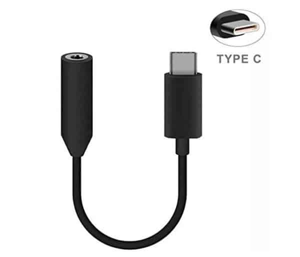 Cabo Adaptador Tipo C X P2 Fone De Ouvido Moto Z3 Play Original