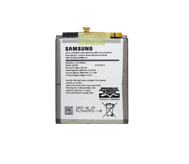 Troca de Bateria Note 10 Lite (N770) Original