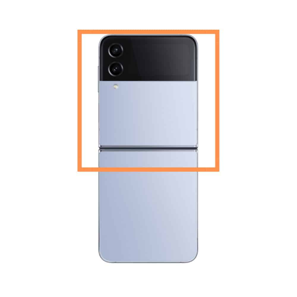 Troca do Painel Traseiro Superior Z Flip4 5G (SM-F721) Original - Imagem 2