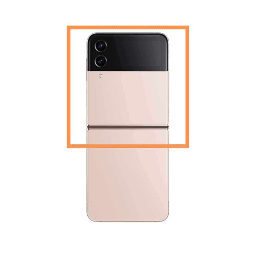 Troca do Painel Traseiro Superior Z Flip4 5G (SM-F721) Original - Imagem 3