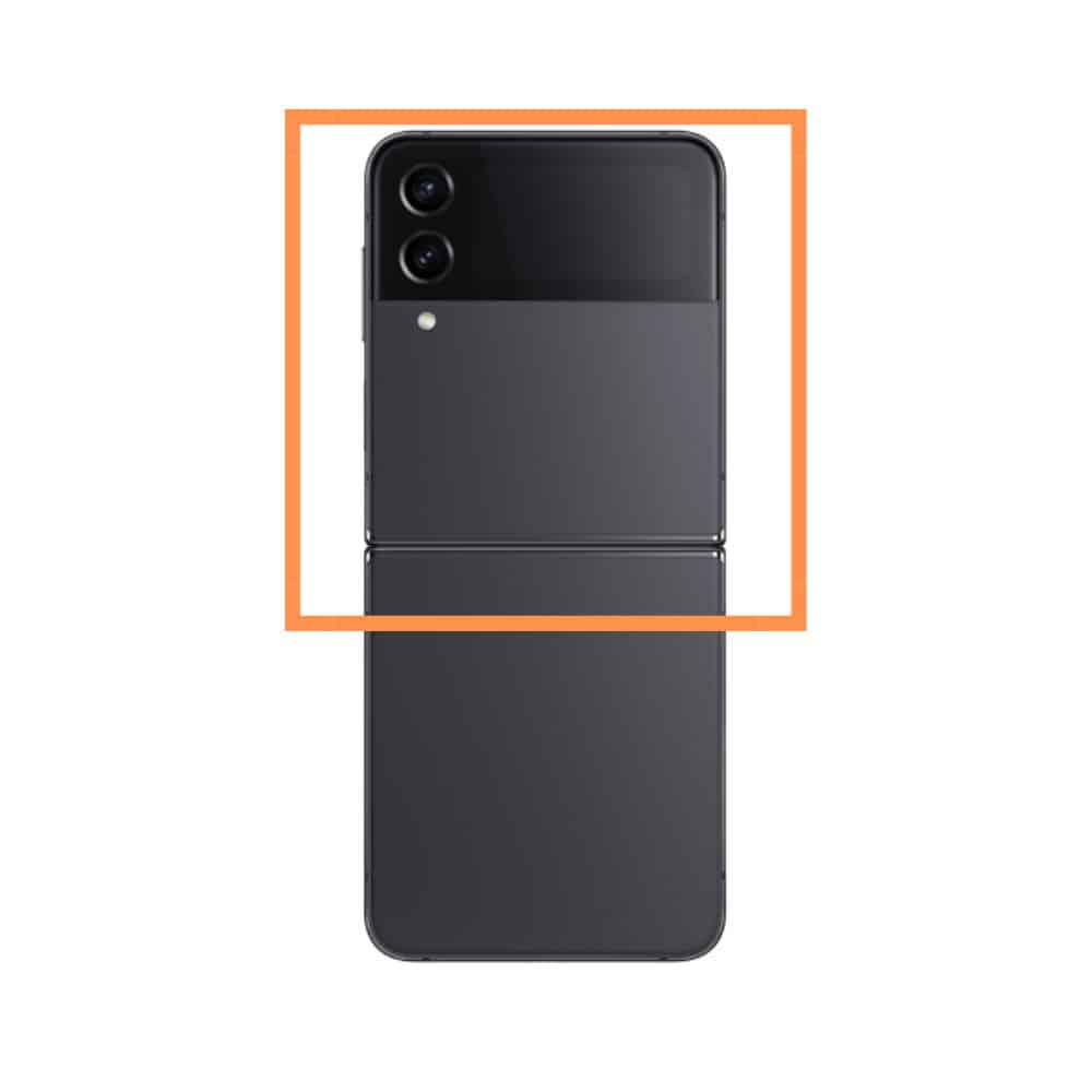 Troca do Painel Traseiro Superior Z Flip4 5G (SM-F721) Original - Imagem 4
