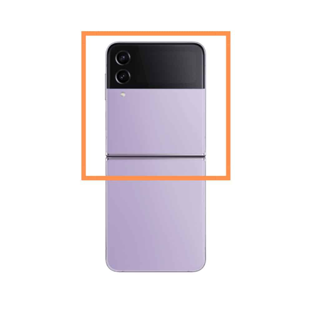 Troca do Painel Traseiro Superior Z Flip4 5G (SM-F721) Original - Imagem 5