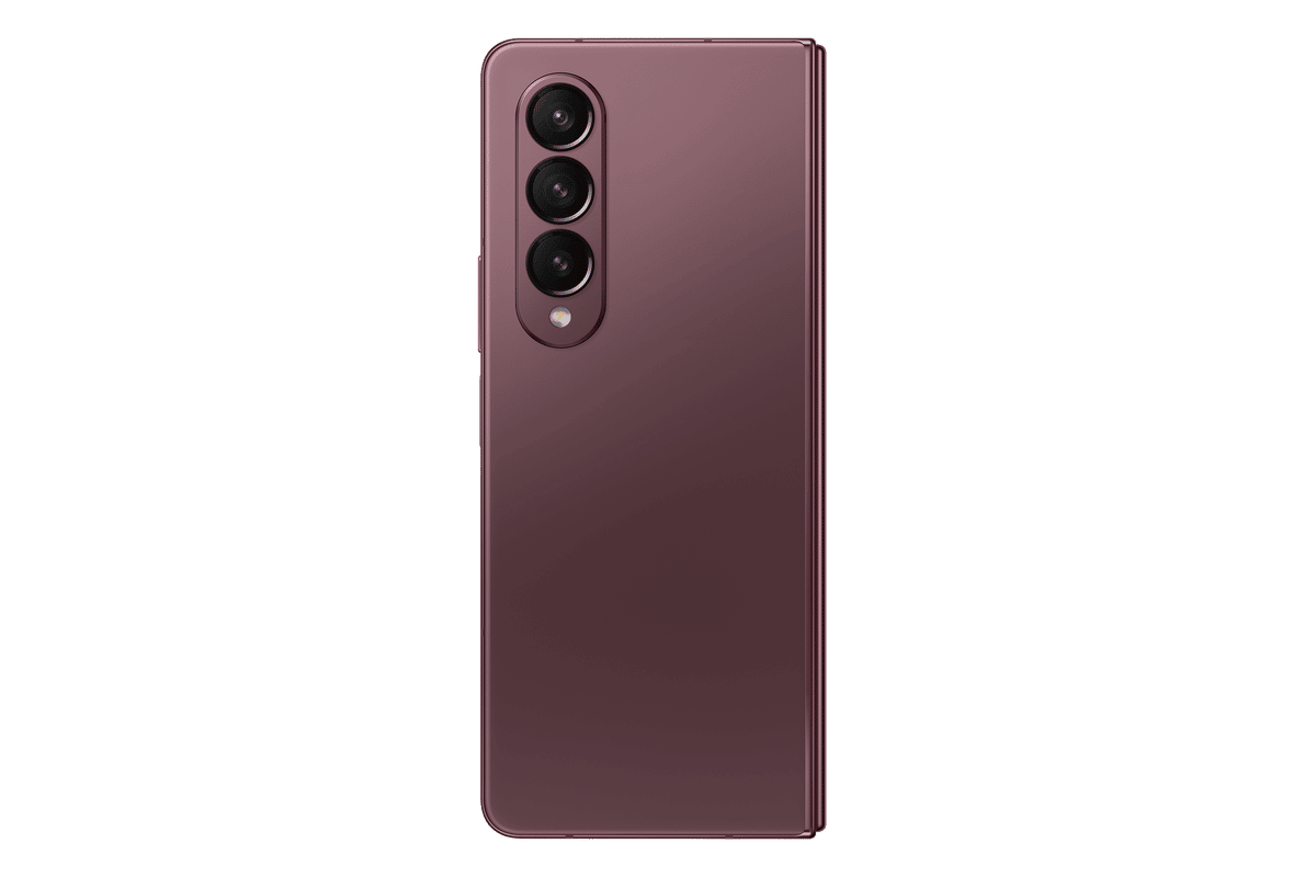 Troca do Painel Traseiro Z Fold 4 5G Vinho